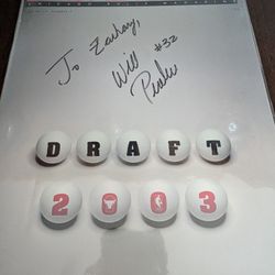 Chicago Bulls Basketball Magazine Autographe Will Purdue 