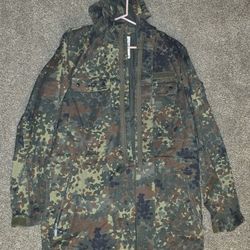 Camouflage - German Flektarn Large Coat