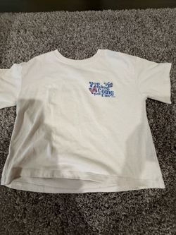 Girl Crop T-Shirt Print