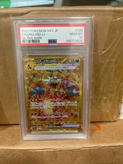 PSA 10 Japanese Charizard ex