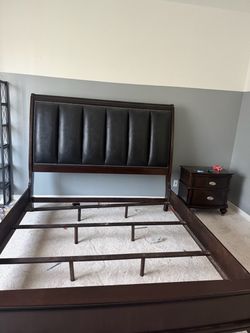 American Signature Furniture Esquire king and night stand