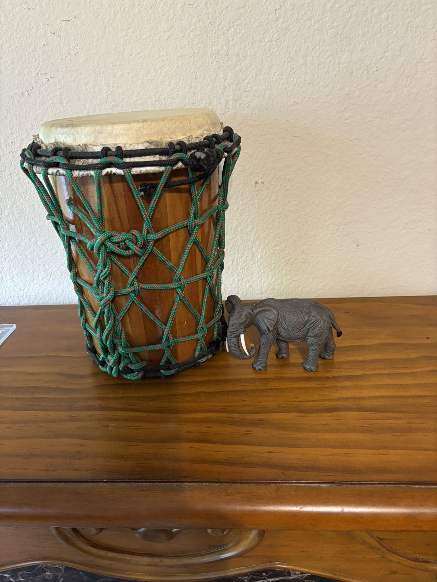 African Drum & Small Elephant