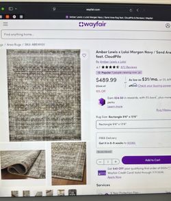 Area Rug 13.5’ x 9.5’