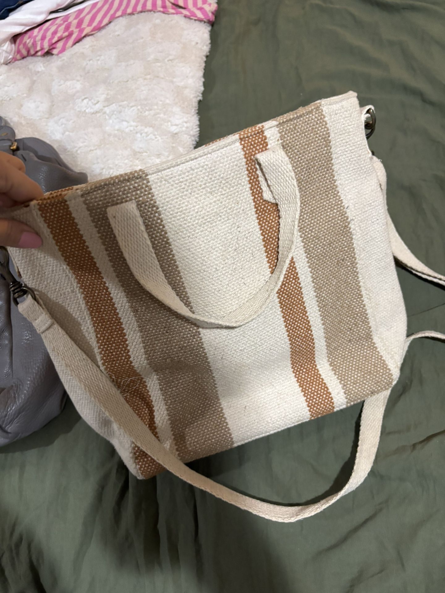Purse, Boho Style Vintage Thread
