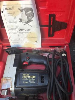 Auto scroller saw