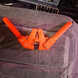 Made In Italy Red Bottle Capper With Bottle Caps