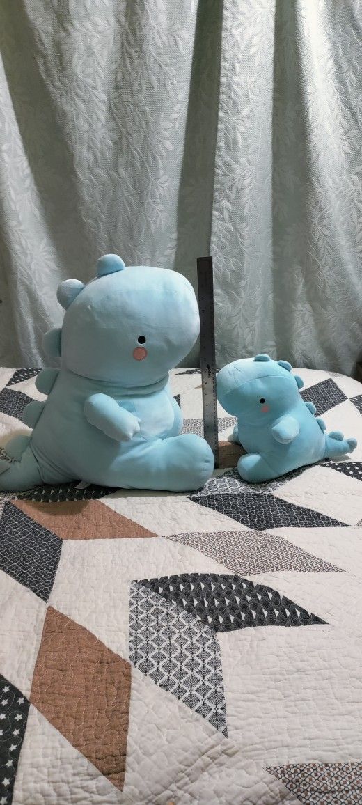 Blue Dinosaur Plushy Stuffed Animal