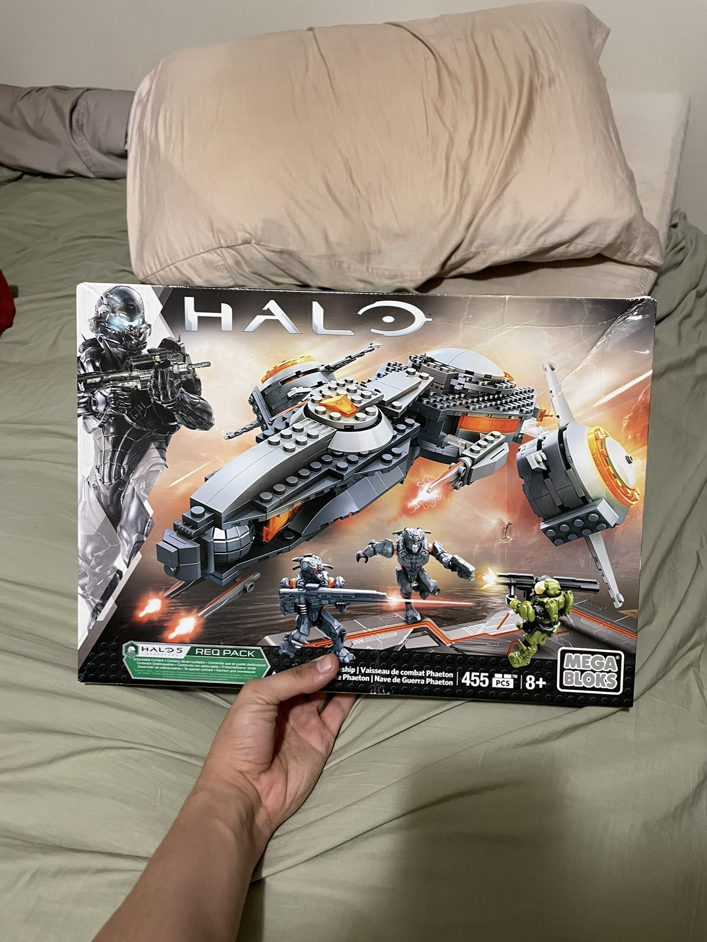Halo Mega Bloks/Construx Phaeton Gunship New