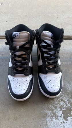 Nike Dunk High Panda Black White SIZE M8.5
