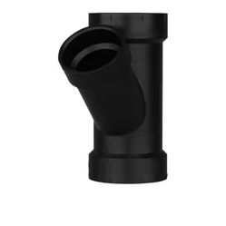 Charlotte Pipe 4 in. x 2 in. ABS DWV All Hub Wye