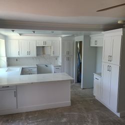 Kitchens Cabinets And Quartz