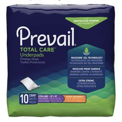 Underpads - 12 Packages Of 10 Count -$50