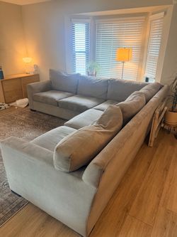 Crate and barrel Axis Sectional