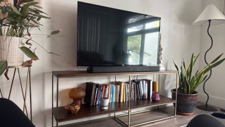 West Elm Streamline Bookshelf /Tv stand