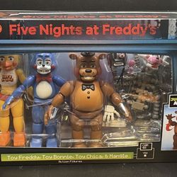 FIVE NIGHTS AT FREDDY'S 4 FIGURE PACK FREDDY, BONNIE, CHICA, MANGLE TARGET EXCLUSIVE 