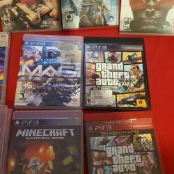 PlayStation 3 games $6 each