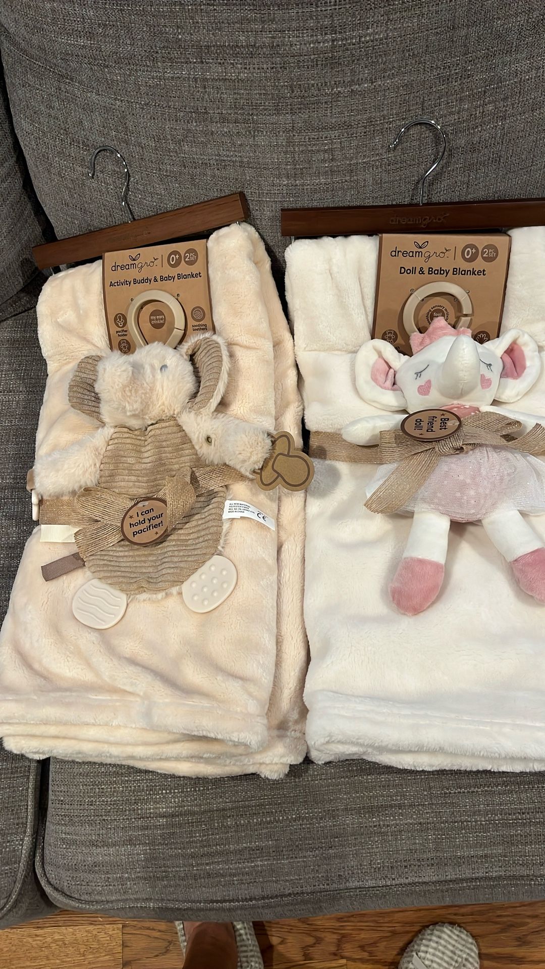 2 DreamGro Blanket & Stuffie