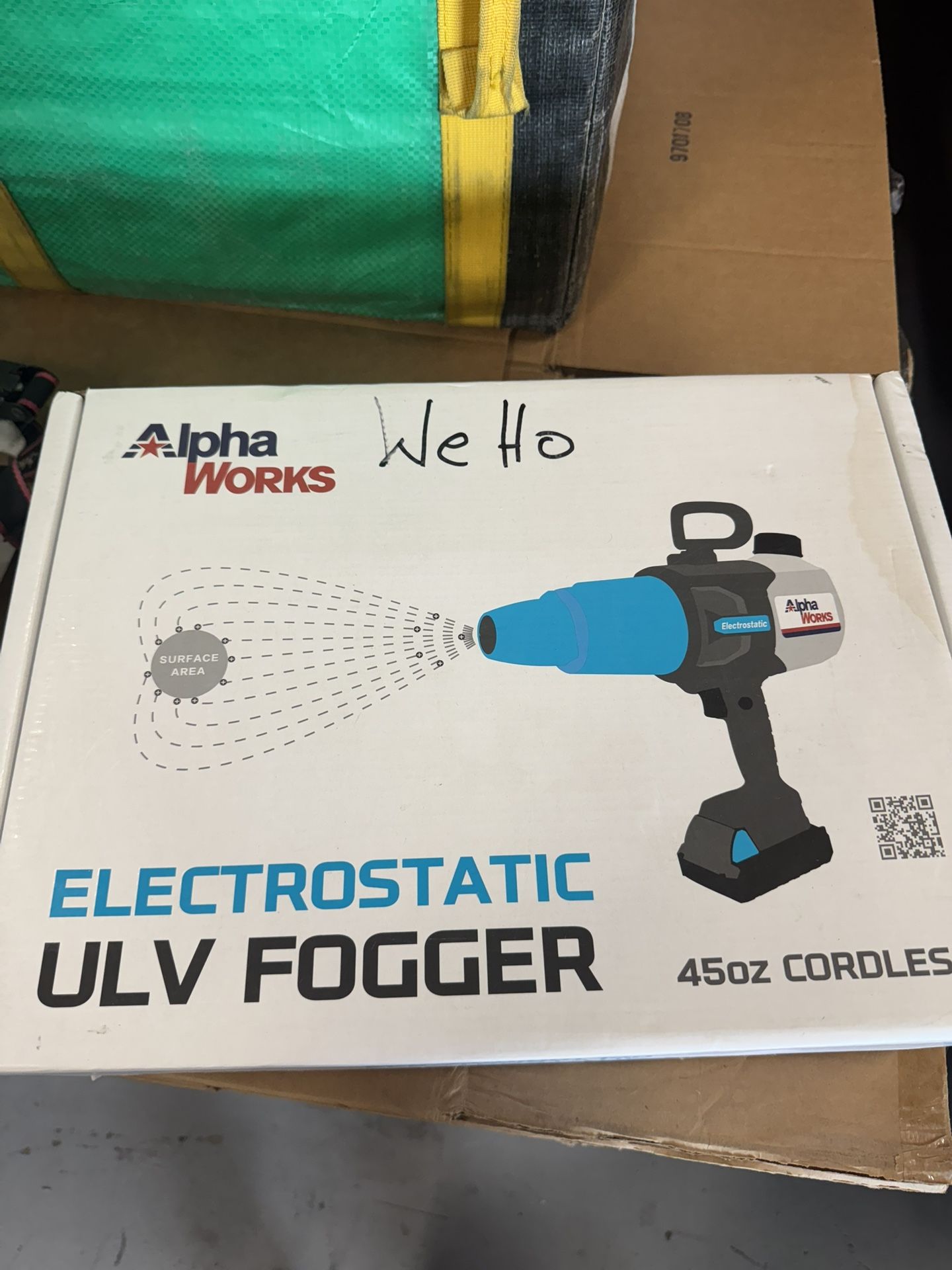 AlphaWorks ULV Fogger – Electrostatic Sprayer 45oz (New Open Box) – $50 OBO