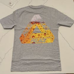 PALACE TRI-LAGER T-SHIRT GREY Sz SMALL DS