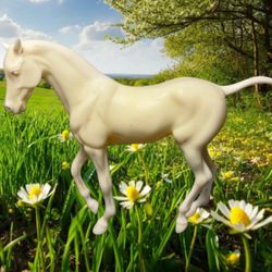 Vintage 1980s Breyer Welsh Pony Craft Horse Mold #699, Retired, 6”