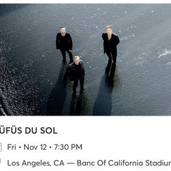 Rufus Du Sol Tickets