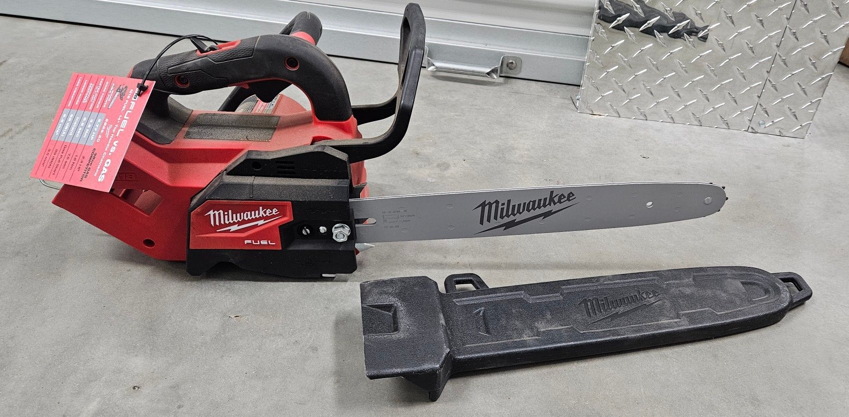 M18 FUEL 14 in. 18V Lithium-Ion Brushless Cordless Battery Top Handle Chainsaw (Tool Only)