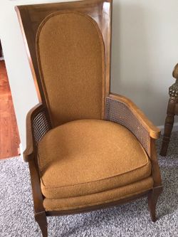 Decorative High-Back, Accent Chair