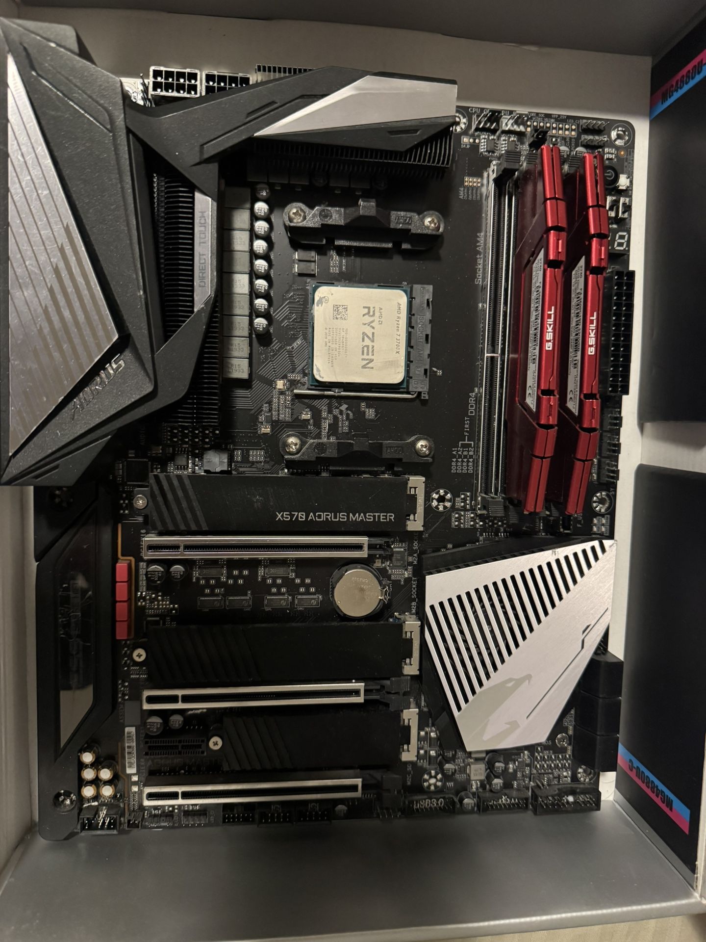 Motherboard + Rams + CPU! Check Desc for Info