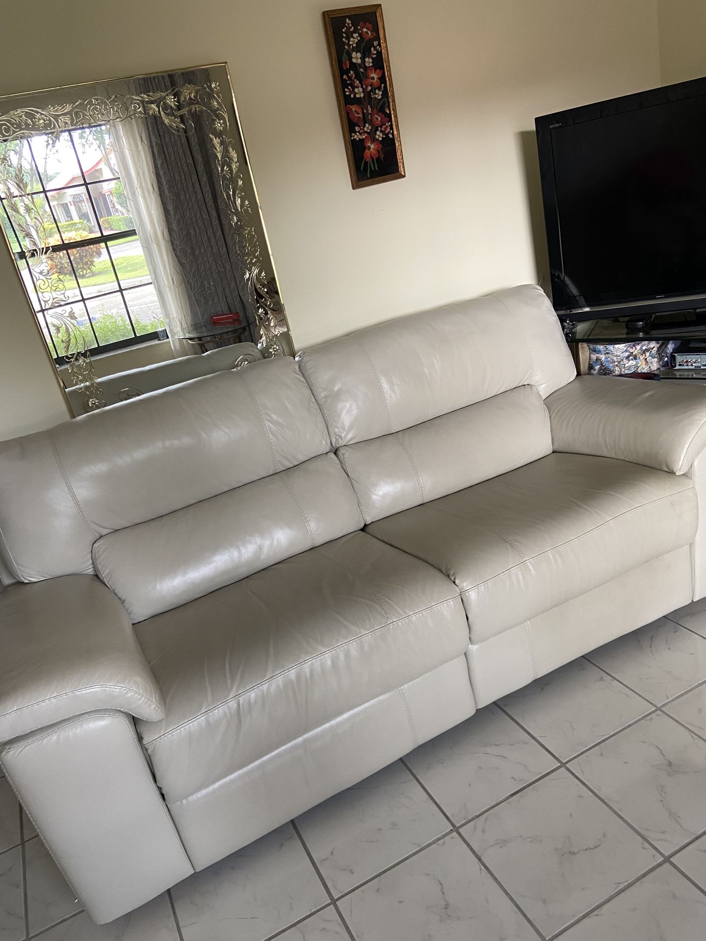 Leather Sofa