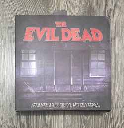 NECA The Evil Dead 2 Pack Ultimate Edition Ash Cheryl Action Figures Open Box Lp