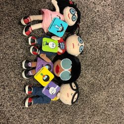 4pcs David And Goliath Stuffed Animals