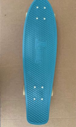 Penny “Nickel” Board 27" Australia Skateboard Seafoam  Tan Wheels Excellent 