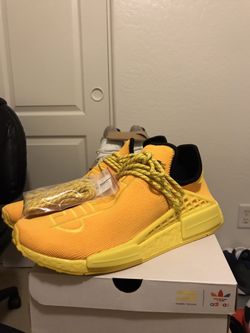 Adidas Pharrell Hu NMD Extra Eye Yellow Size 10.5