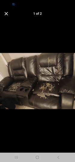 Free 2 Recliner Sofa