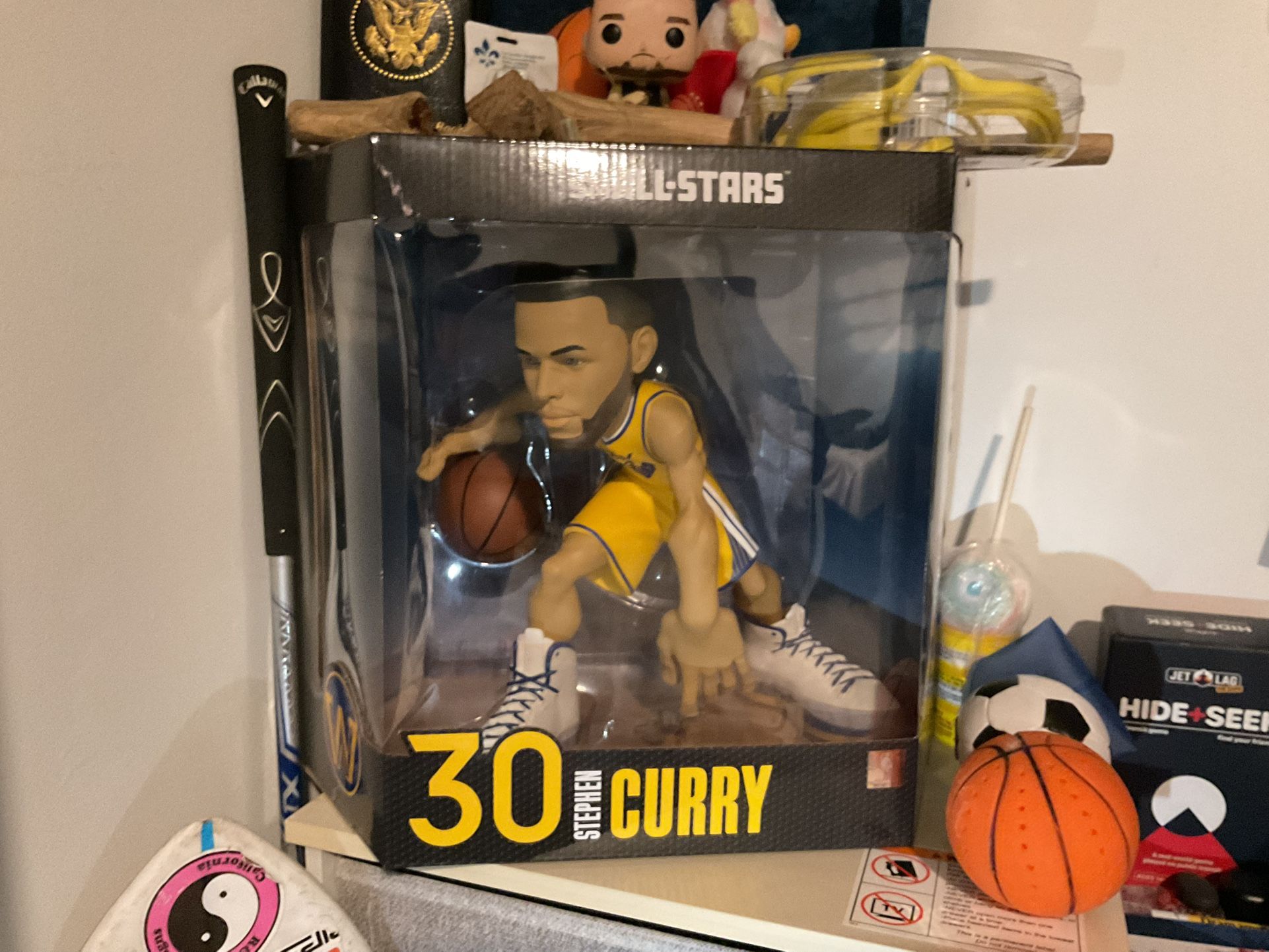 Curry smALL-stars NBA Steph Curry - 2022 Limited Edition - 165$ Firm — Mint Condition Never Opened (BONUS smALL-stars Mini NBA Steph Curry)