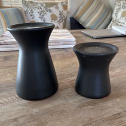 2 West Elm Pillars For Candles