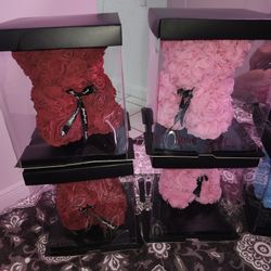 🌹🧸 Oso de Rosas Artificiales en Caja de Lujo – Regalo San Valentín 🧸🌹