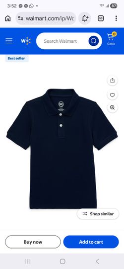 Uniform Shirts size 6-7 different colors $2!