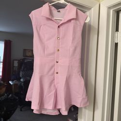 Pink Short One Piece 