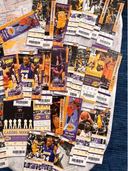 Lakers Ticket Stub lot