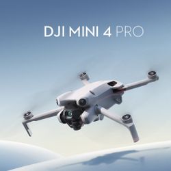 DJI Mini 4 Pro Drone Bundle – 2 Batteries + Case + Extras – Like New