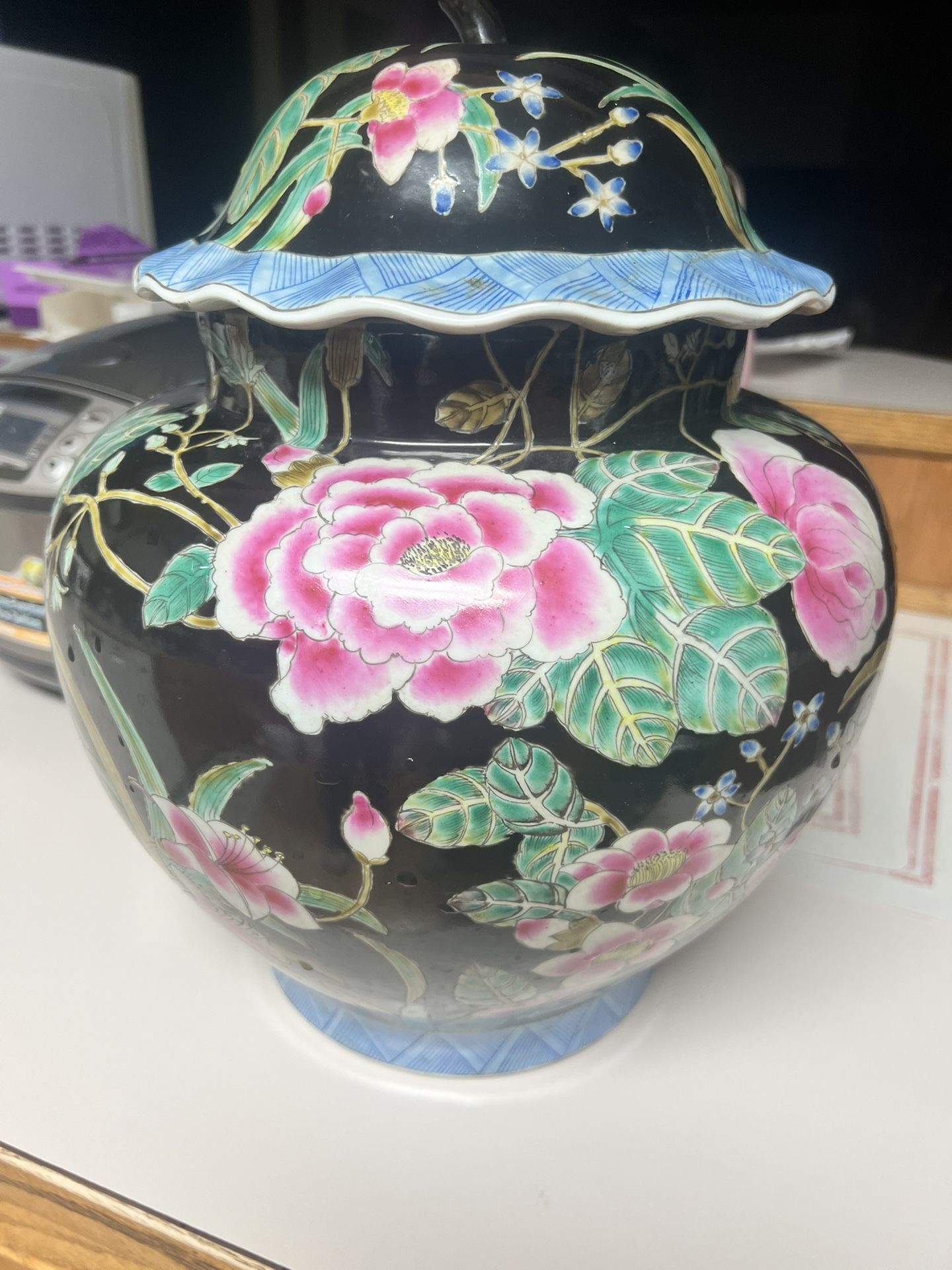 Vintage Rose Large Vase