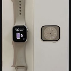 Apple Series 8 Watch, Cellular And GPS 41mm Unlocked, Reset To Factory Settings 