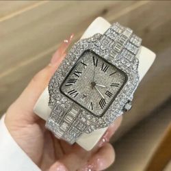 Iced Out Moissanite Watches 