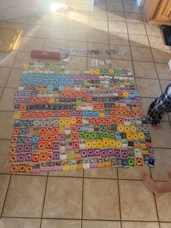 Large Lot of Pokémon Trading Cards