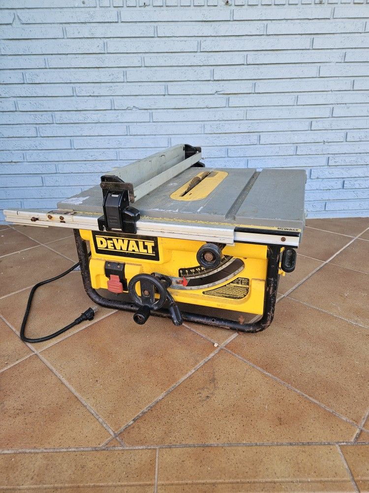 Dewalt Table Saw