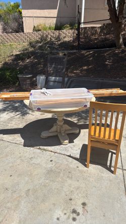 Free today King Bed and 48 inch table