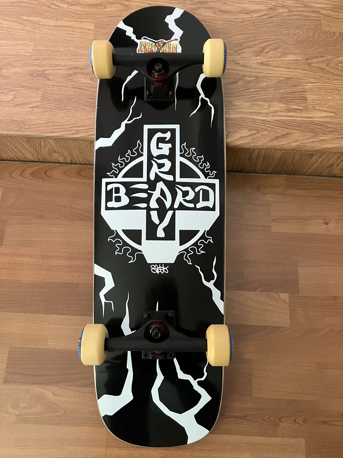 Grey Beard Skateboard 
