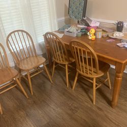 Dining Table With 4 Chairs