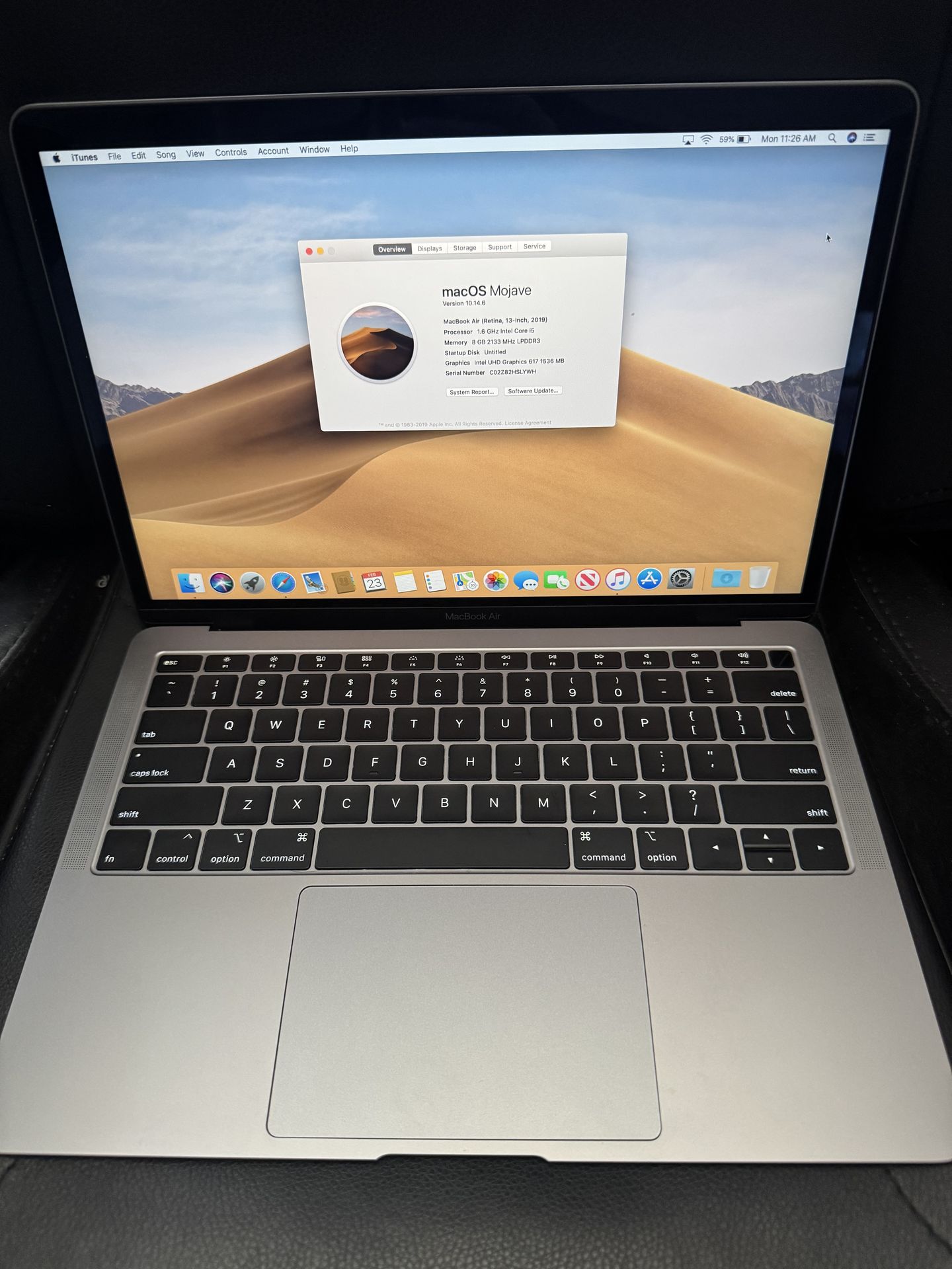 2019 MacBook Air 13”